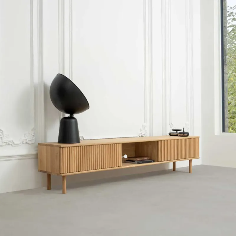 Wochenendangebot Lowboard aus Eiche Massivholz geschliffen - Salottivo