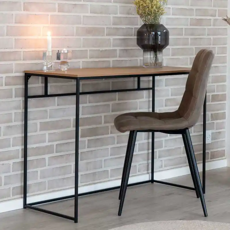 100x45 cm Schreibtisch in Eiche Optik - Enzetra Schnäppchen