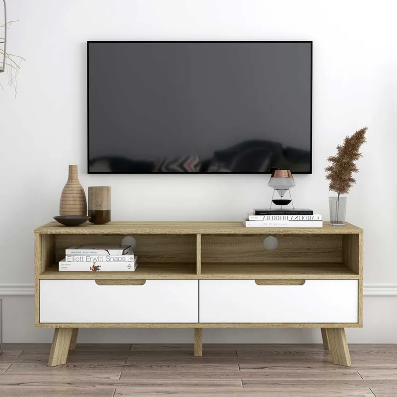 140x52x40 TV Kommode im Skandi Design - Justa Preisknaller