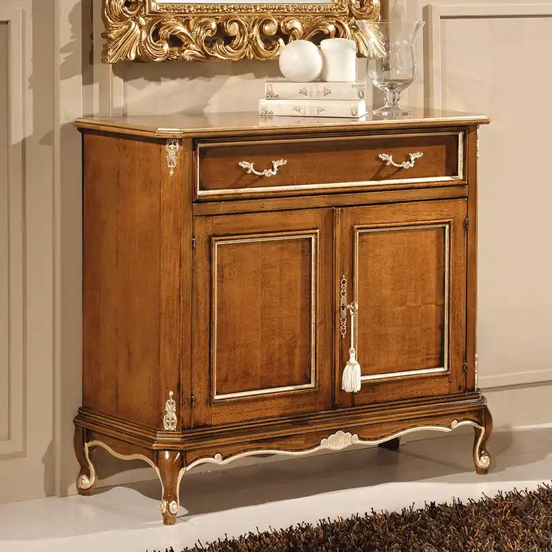 Zertifiziert 91x81x35 Kommode im Italienischen Stil - Carlenna