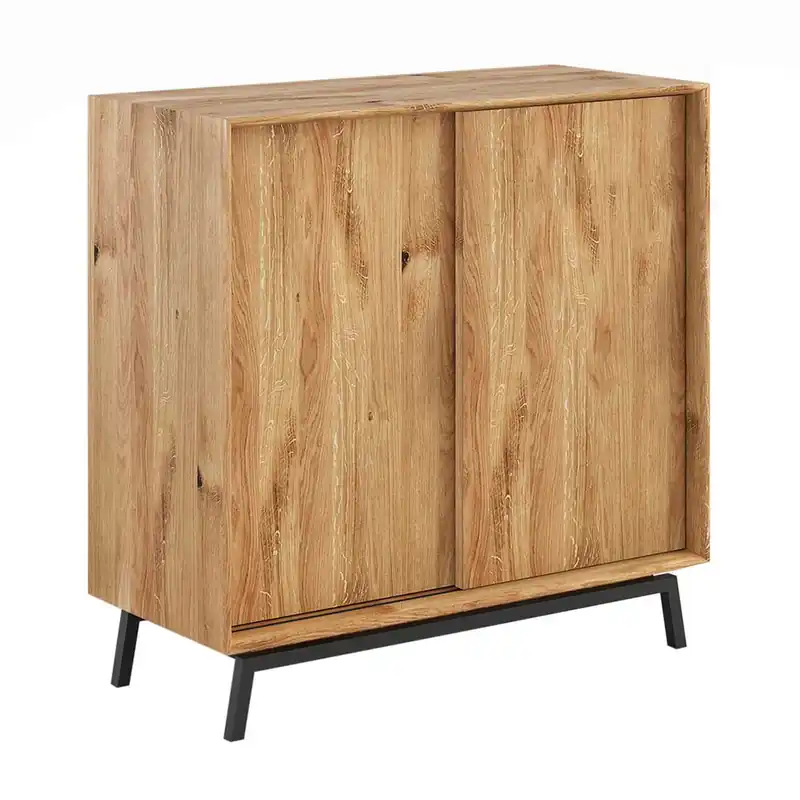 Schiebetüren Highboard mit Flaschenfächern - Fabiella Beliebt