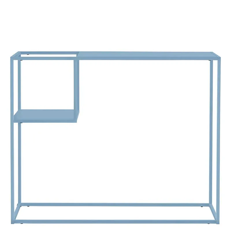 100x80x30 cm Konsolentisch in Blau Petrol - Filax Bestpreis