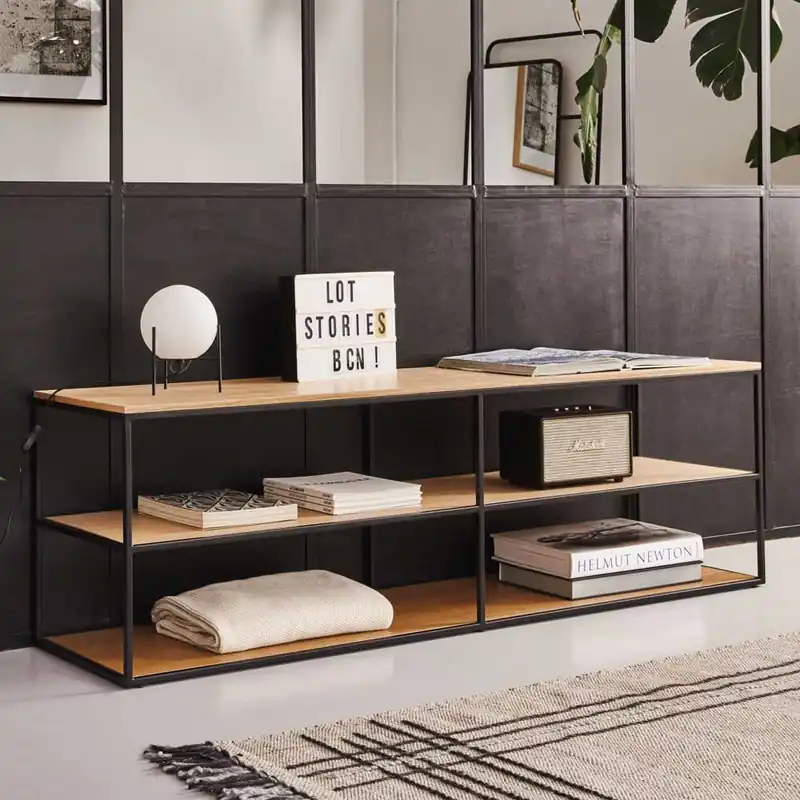 160x50x40 Modernes Regal für Fernseher - Bosso Kostenloser Versand