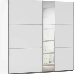 rauch Schwebetürenschrank »Kleiderschrank Schrank Garderobe TOPSELLER ASTANA OTTO´s CHOICE« 3 Ausstattungen BASIC/CLASSIC/PREMIUM (inkl. SOFT-CLOSE-FUNKTION),mit 3 Spiegelelementen, Metallgriffleisten alufarbig MADE IN GERMANY Neue Ware