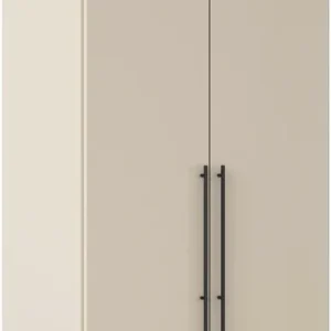 rauch Kleiderschrank »Drehtürenschrank Schrank Garderobe Wäscheschrank Schlafzimmer AVOLA« 3 verschiedene Ausstattungen BASIC/CLASSIC/PREMIUM (inkl. SOFT-CLOSE),mit hochwertigen Stangengriffen in Schwarz aus Metall MADE IN GERMANY Solange Der Vorrat Reicht