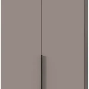 Wochenendangebot Wimex Kleiderschrank »Mugano,in 5 Breiten,2 Höhen,2 Tiefen, viele Farben, Made in Germany« in Basic oder Premium Ausstattung,mit langen Griffen aus Metall, mit oder ohne Spiegel