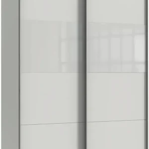 Wimex Schwebetürenschrank »Bramfeld TOPSELLER Kleiderschrank« mit Glaselementen und zusätzlichen Einlegeböden Direktkauf
