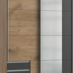 Preisknaller Wimex Schwebetürenschrank »Emden moderner Kleiderschrank mit Spiegel und Schubladen BESTSELLER« Schlafzimmer Schrank Garderobenschrank mit Schwebetüren Topseller