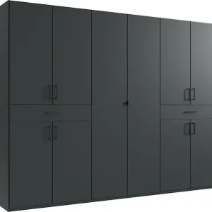Wimex Drehtürenschrank »Tibet Kleiderschrank mit sehr viel Stauraum, große Farbauswahl« mit jeweils 2 Schubladen auf bequemer Zugriffshöhe, in 3 Breiten Begrenztes Angebot
