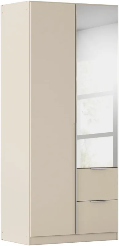 Gratis Versand OTTO home Drehtürenschrank »Kleiderschrank Schrank Garderobe AGORDO mit Dekor- oder Hochglanzfront« in zwei Griff-Farben, Breiten 91-360 cm,mit Außenschubkästen, in 7 Breiten und 2 Höhen MADE IN GERMANY