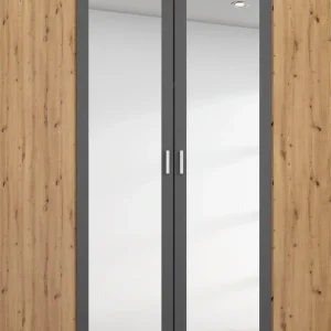 Markenprodukt rauch Eckkleiderschrank »Bremen« mit 8 Einlegeböden