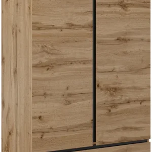 OTTO home Wäscheschrank »Cross, moderner griffloser Kleiderschrank« Mehrzweckschrank, Drehtürenschrank mit 1 Schublade, 3 Farben verfügbar Bestseller