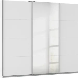 rauch Schwebetürenschrank »Kleiderschrank Schrank Garderobe Wäscheschrank Ankleide KULMBACH« Breite 271 cm,in 2 Höhen erhältlich, mit Metallgriffleisten MADE IN GERMANY Direkt Vom Hersteller