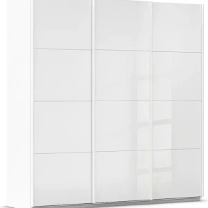 OTTO home Schwebetürenschrank »Kleiderschrank Schrank Garderobe AGORDO mit Glasfront« Breiten 203/271/315/360 cm, Höhen 210/229 cm,durchdachte Innenausstattung, in 4 Breiten und 2 Höhen MADE IN GERMANY Jetzt Kaufen
