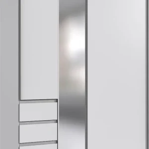 Wimex Schwebetürenschrank »Stade, B: 168cm, inkl. Spiegel und von außen bedienbaren Schubladen« mit von außen bedienbaren Schubkästen Finale Aktion