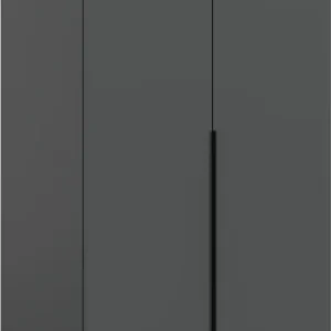 Solange Der Vorrat Reicht Home affaire Kleiderschrank »Skarde Schlafzimmerschrank, Garderobe, Schrank, Bestseller« Otto Bestseller Garderobe Schlafzimmerschrank,Breite: 80 cm, anthrazit, Kleiderstange