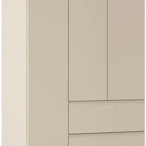 Jetzt Bestellen rauch Drehtürenschrank »Kleiderschrank Schrank Garderobe Wäscheschrank Schlafzimmer JOEL« in 3 verschiedenen Ausstattungen BASIC/CLASSIC/PREMIUM,mit zwei Schubladen, mit Push-to-Open Funktion MADE IN GERMANY