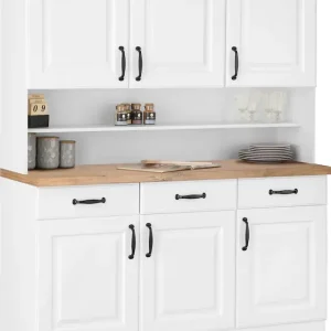 Sichere Zahlung wiho Küchen Küchenbuffet »Erla, TOPSELLER« 150 cm breit mit Kassettenfront