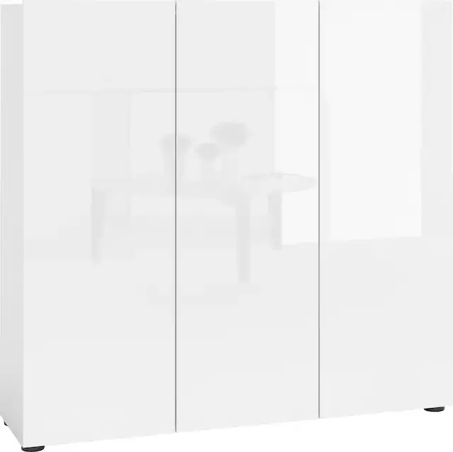 Top-Angebot Home affaire Schuhschrank »MISTER- Schuhregal, Made in Italy, 12 Fächer, 10 Einlegeböden« Breite 120 cm, höhe 114 cm, komplett Hochglanz lackiert