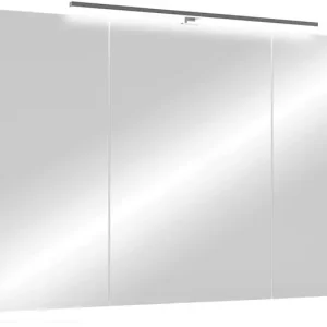 Meistverkauft byLIVING Spiegelschrank »Serie Spree, in vielen Breiten erhältlich« Soft-Close, LED Beleuchtung mit Schalter- und Steckdosenbox