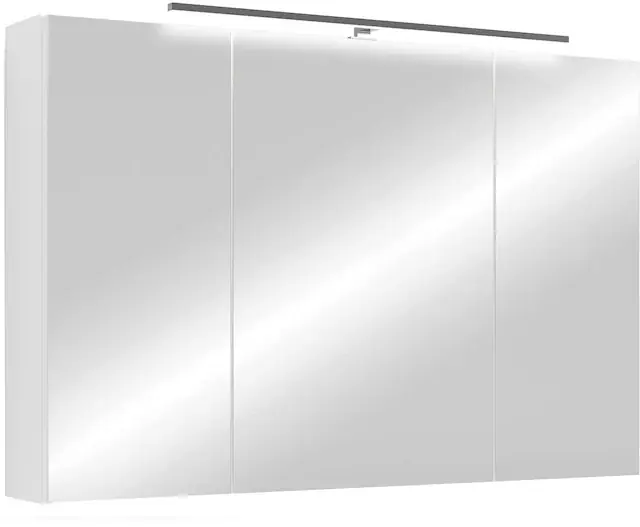 Meistverkauft byLIVING Spiegelschrank »Serie Spree, in vielen Breiten erhältlich« Soft-Close, LED Beleuchtung mit Schalter- und Steckdosenbox