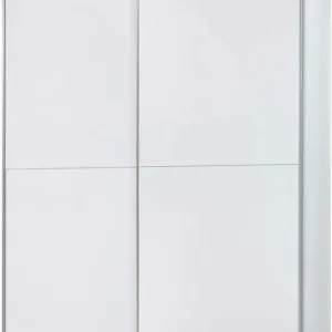 Schlafkontor Schwebetürenschrank »Time Schrank, Kleiderschrank mit Schiebetüren« 4 Türelemente als Schachbrettoptik Direktkauf