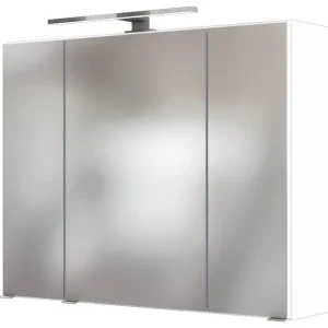 Kostenfreie Lieferung welltime Spiegelschrank »Baabe« Breite 80 cm, mit 3D-Effekt, dank 3 Spiegeltüren