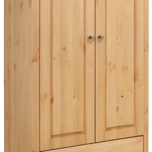 OTTO home Kleiderschrank »Gotland; Wäscheschrank, Mehrzweckschrank mit Schubladen, Landhausstil« B/H/T ca: 80cmx178cmx40cm,massive Kiefer, FSC® zertifiziert, langlebige Qualität trifft Stil Top-Preis
