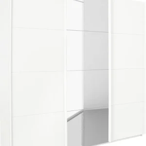 Sonderaktion rauch Schwebetürenschrank »Kleiderschrank Schrank Garderobe Wäscheschrank BESTSELLER KEPAN« inkl. Schubladen-Einsatz und extra Einlegeböden MADE IN GERMANY