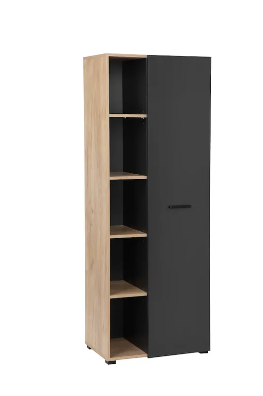 Sichere Zahlung OTTO home Aktenschrank »Moid, moderner Mehrzweckschrank,« Maße: 64,5x41,5x175 cm, 5 Fächer mit viel Stauraum