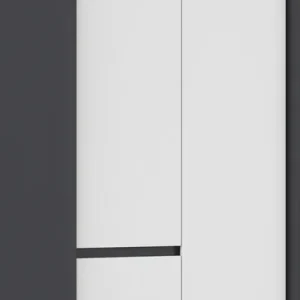 Neuheit rauch Drehtürenschrank »Mainz mit Passepartout« optional mit Beleuchtung, Außentüren mit Push-to-Open Funktion