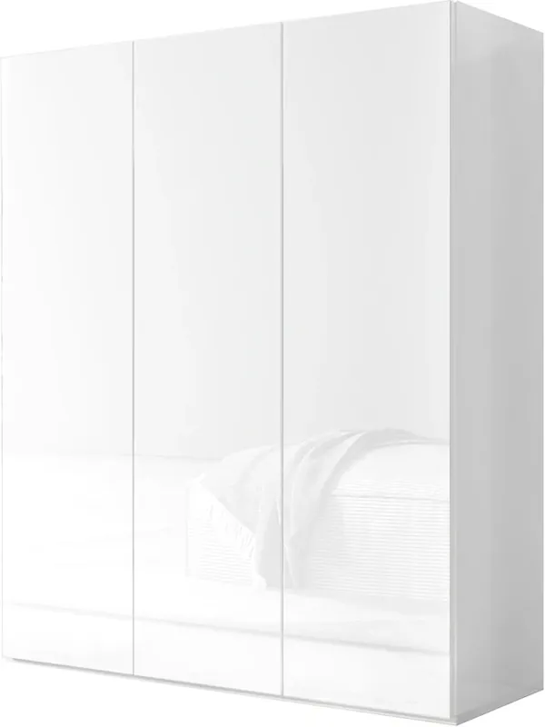 Schneller Versand OTTO home Schuhschrank »SMILE Breite 95 cm, Höhe 114 cm, Schuhregal mit 5 Ebenen,« Schuhkommode in Weiss Hochglanz Lack