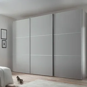 Meistverkauft STAUD Schwebetürenschrank »Includo, kurze Lieferzeit: "Premium Variante in Weiß in 249cm Breite"« 3 Breiten (ca. 250, 280 oder 300cm), Höhe 222cm,