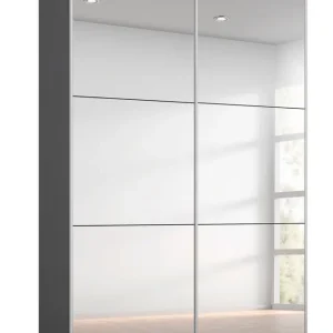 rauch Schwebetürenschrank »Kleiderschrank Schrank Garderobe REFLECT« inkl. praktischer Innenausstattung mit 2 Stoffboxen MADE IN GERMANY Wochenendangebot