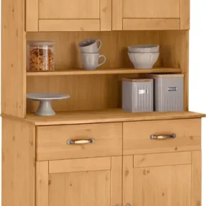 Home affaire Küchenbuffet »Alby« Breite 85 cm, 2 Glastüren Bestpreis