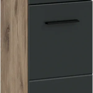 welltime Stauraumschrank »FLORENZ, TOPSELLER!, Höhe 80 cm, 1 Tür, 1 Schubkasten« TOPSELLER!, 1 Stk. tlg. Türanschlag wechselbar, hochwertige MDF Front, Badschrank, Bad Sofort Bestellen