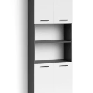 Billig byLIVING Hochschrank »Nebraska« Breite 50 cm, Badezimmerschrank mit Metallgriffen, viel Stauraum