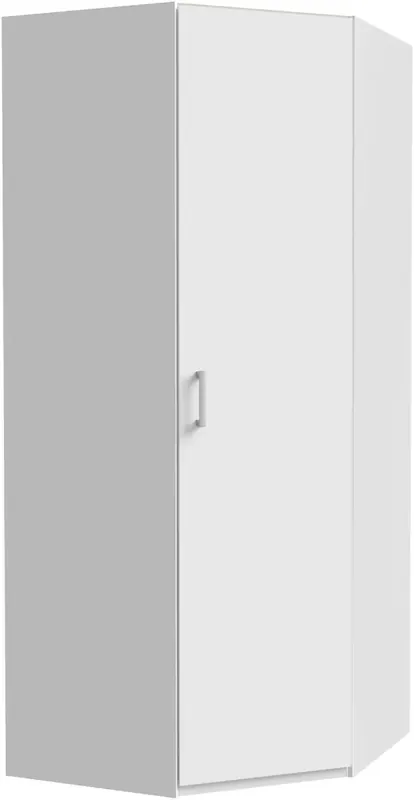 Ausverkauf FORTE Eckkleiderschrank Eckkleiderschrank, Stauraum, Aufsatz optional bestellbar