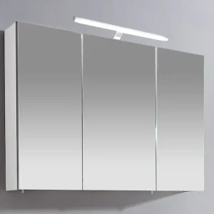 Schildmeyer Spiegelschrank »Irene« Breite 100 cm, 3-türig, LED-Beleuchtung, Schalter-/Steckdosenbox Jetzt Bestellen