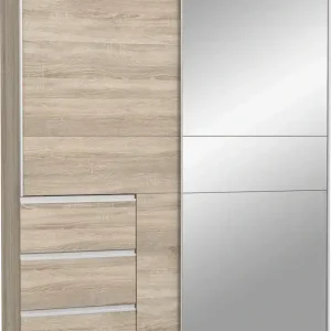FORTE Schwebetürenschrank »Winn2« mit Spiegel und 3 Schubkästen Kracherpreis