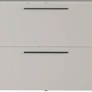 Markenprodukt GERMANIA Schuhschrank »GW-Utah Schuhschrank in 2 Breiten, mit 2 oder 3 Klappen,« stehend und hängend montierbar