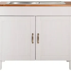 Home affaire Spülenschrank »Alby« Breite 100 cm, 1 Fach Geprüft