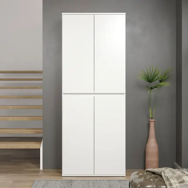 Schnäppchen INOSIGN Mehrzweckschrank »Novara« Mehrzweckschrank mit Kleiderstange - (B/T/H) nach Wahl 37-74/34/191 cm