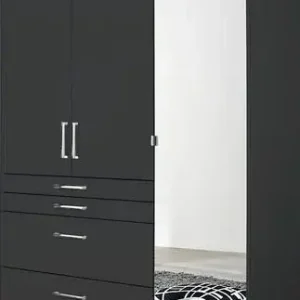 Markenware rauch Kleiderschrank »Harburg Bestseller im Schlafzimmer« Schlafzimmerschrank Schrank Garderobe mit Spiegel