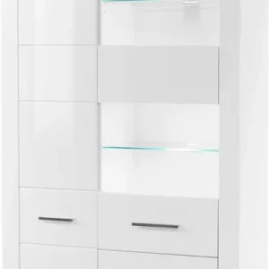 Abverkauf Home affaire Vitrine »BIANCO« Höhe 198 cm