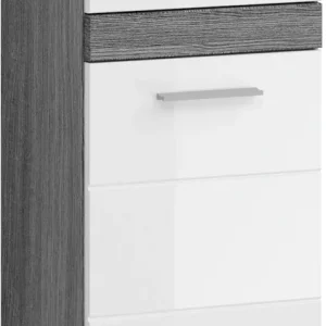 Sonderangebot welltime Unterschrank »LUCCA, TOPSELLER!, Breite 35cm, 1 Tür (TA wechselbar), 1 Schubkasten« MDF Front, Badmöbel, Badschrank, Schrank, Bad, Badezimmer