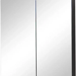 welltime Spiegelschrank »Avena« Badezimmerschrank wahlweise mit Aufsatzleuchte - (B/T/H) 60/17/77 cm Kostenfreie Lieferung