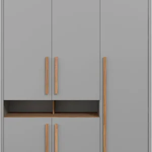 Direkt Vom Hersteller FORTE Kleiderschrank »Surfino« mit 2 offenen Fächern