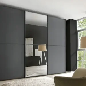 STAUD Schwebetürenschrank »Sinfonie Plus, edles Design in hochwertiger Qualität, Made in Germany« Mit Spiegeltüre und vier verschiedenen Ausstattungsvarianten Preisreduziert