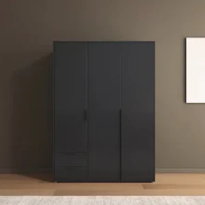 Angebot rauch Drehtürenschrank »Kleiderschrank Schrank Garderobe Wäscheschrank NAGATA viel Stauraum« in 3 verschiedenen Ausstattungen BASIC/CLASSIC/PREMIUM,mit Schubladen sowie Stangengriffen TOPSELLER MADE IN GERMANY